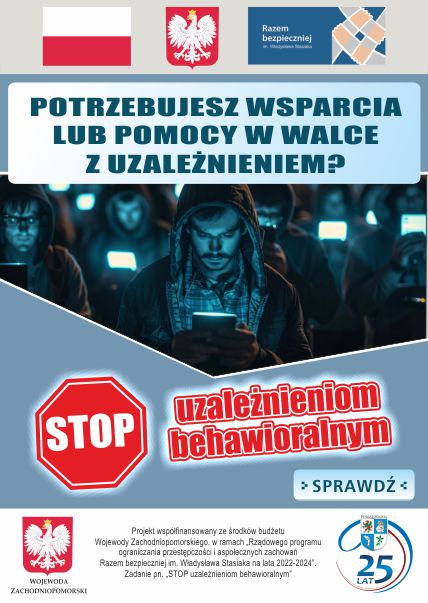 POWIATOWY PUNKT WSPARCIA OSÓB ZAGROŻONYCH UZALEŻNIENIEM