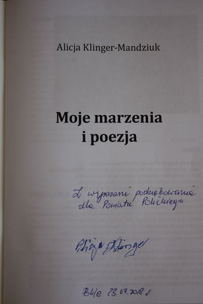 Moje marzenia i poezja