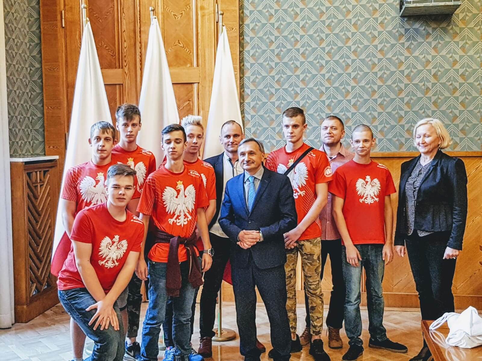 Wychowankowie MOW w Trzebieży z wizytą w Ministerstwie Edukacji