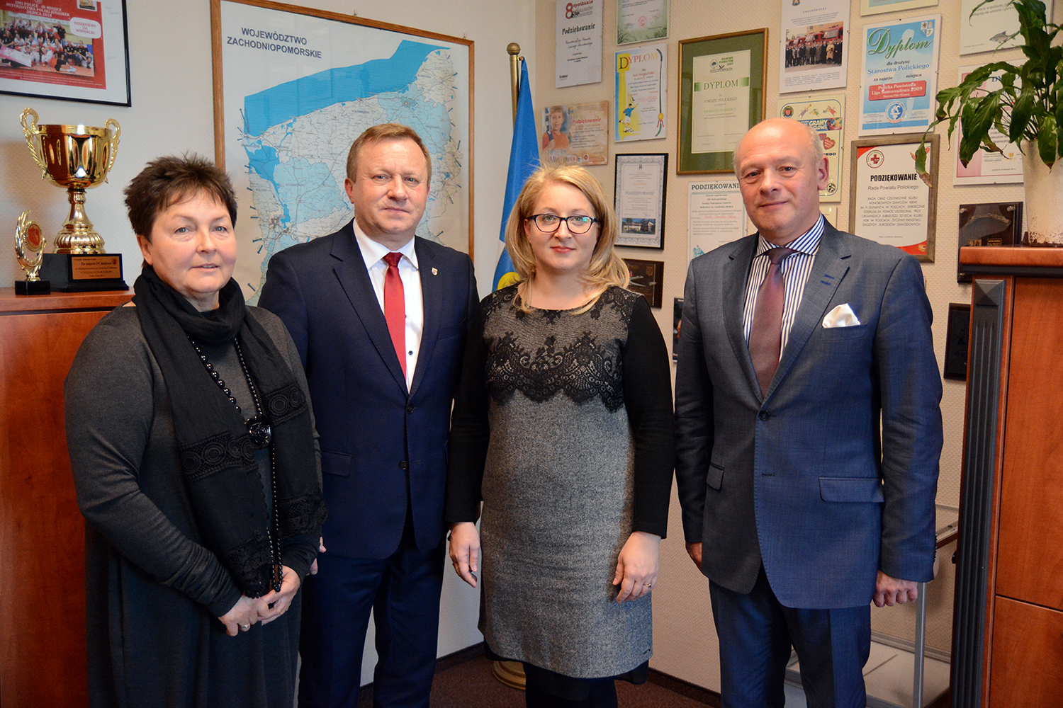 Nowy Zarząd Powiatu w Policach w kadencji 2018-2023