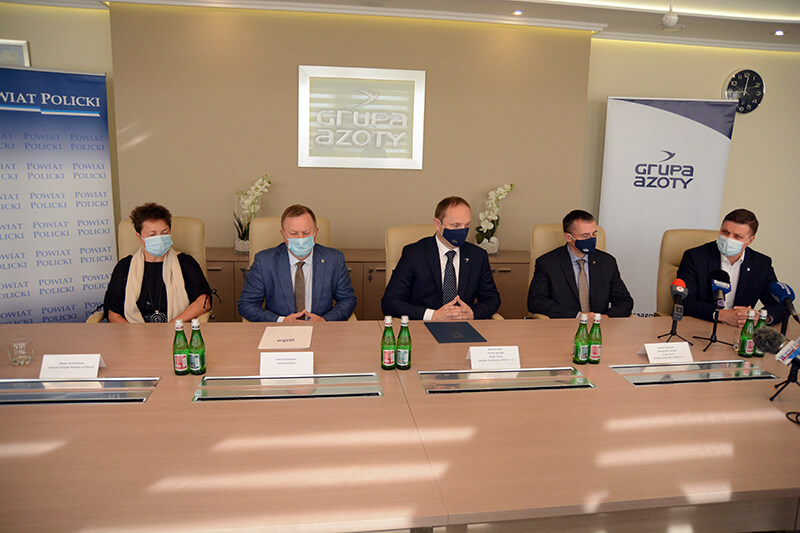 Grupa Azoty i Powiat Policki będą współpracować na rzecz aktywizacji zawodowej repatriantów