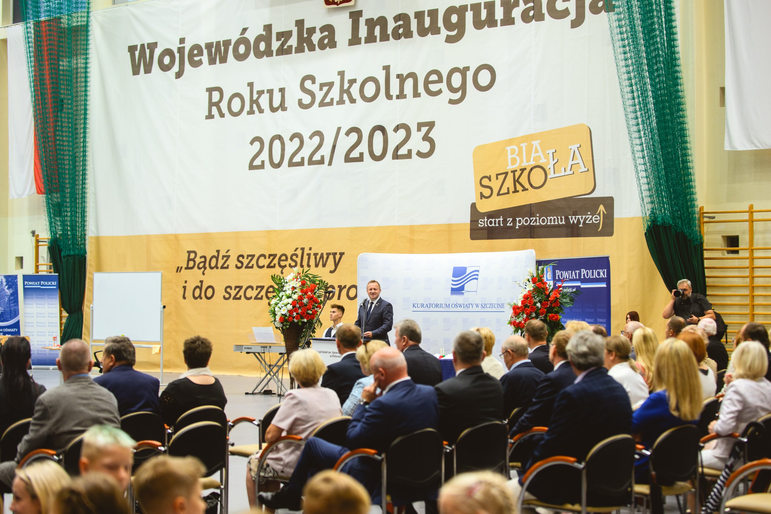 Wojewódzka Inauguracja Roku Szkolnego 2022/2023 odbyła się w Zespole Szkół im. I. Łukasiewicza w Policach