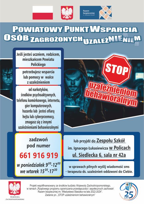 Ruszył Powiatowy Punkt Wsparcia Osób Zagrożonych Uzależnieniem