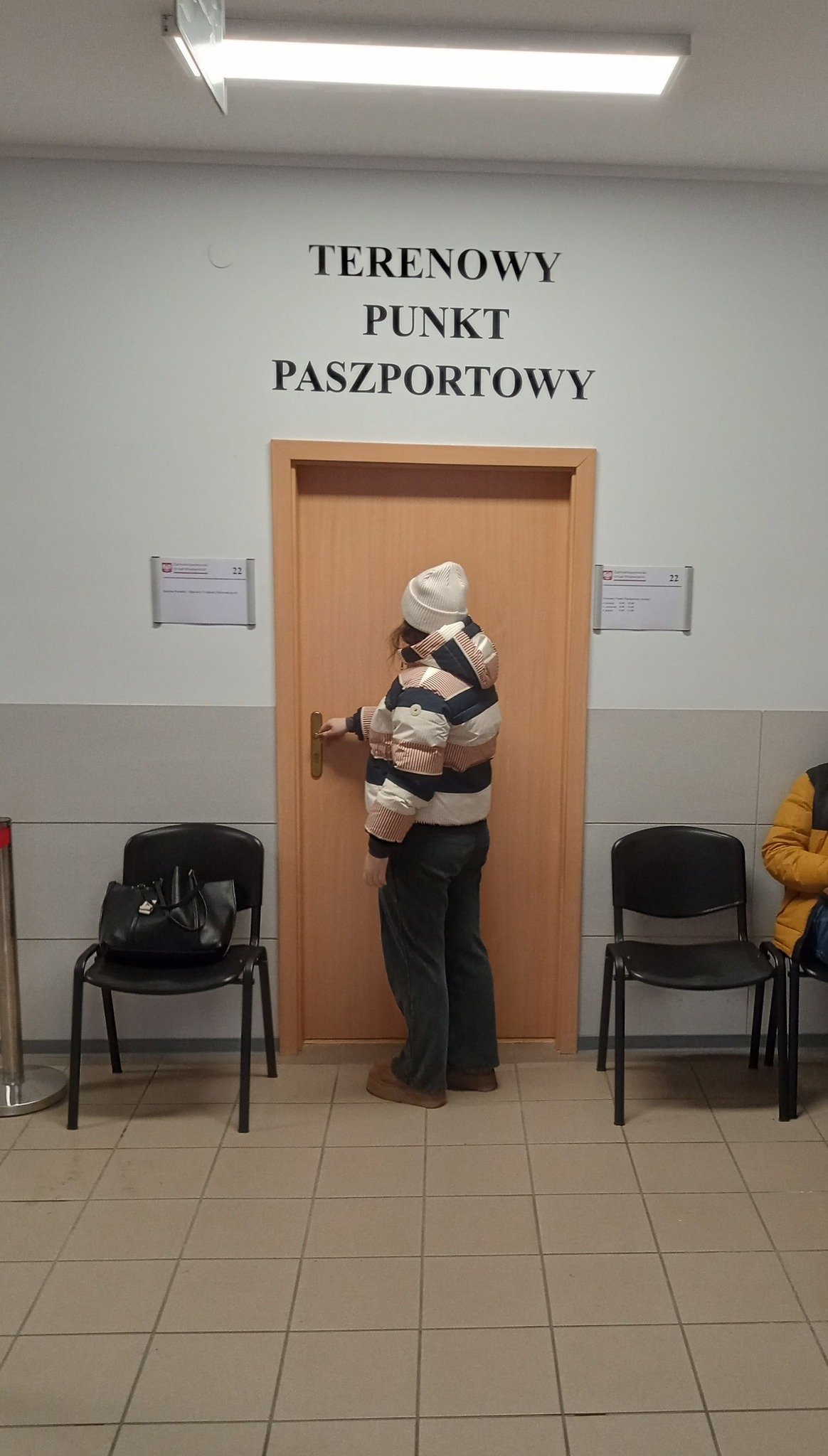 Terenowy Punkt Paszportowy chętnie odwiedzany przez mieszkańców