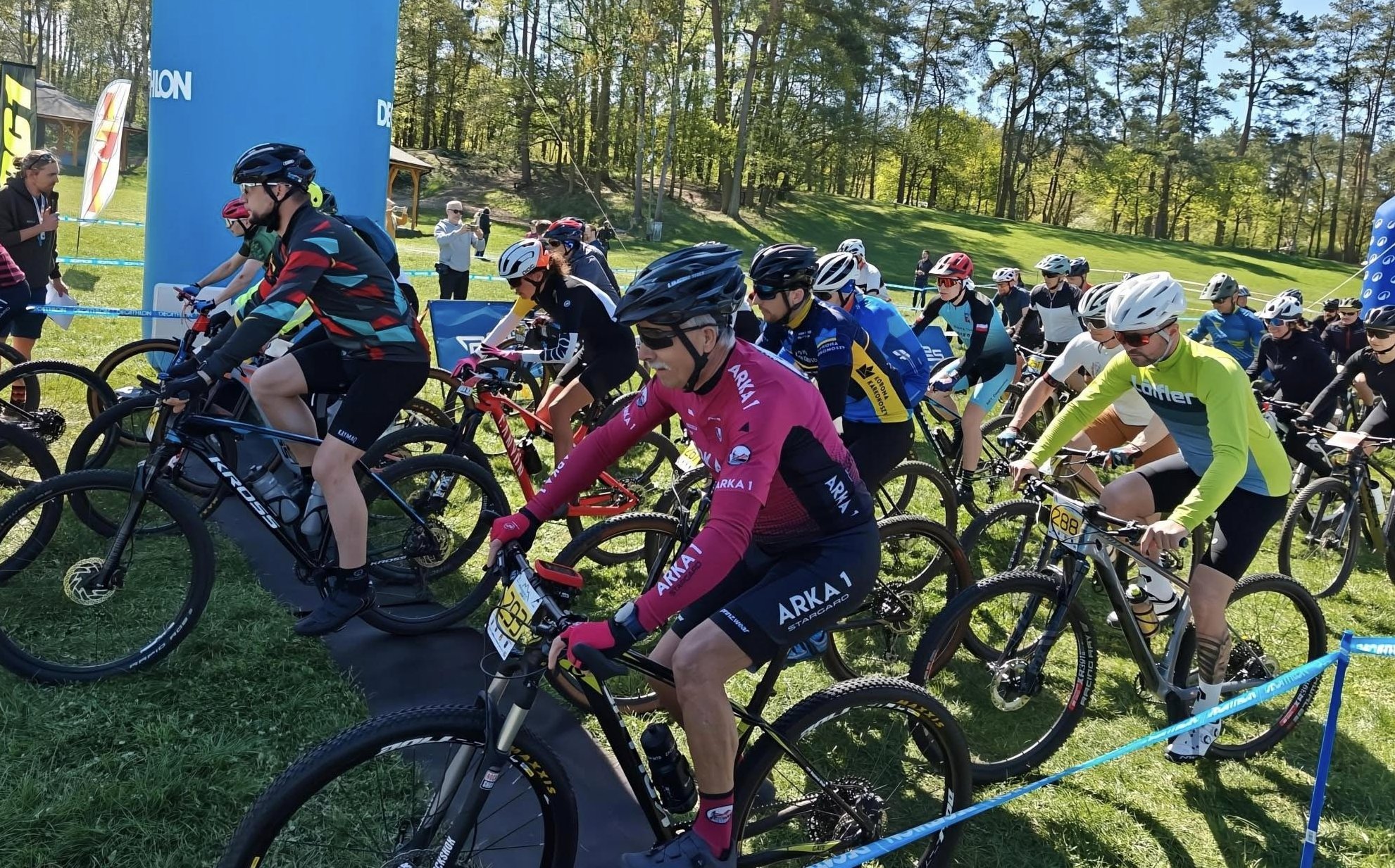 Powiat Policki na trasie sportowych emocji-Zachodniopomorski Puchar MTB