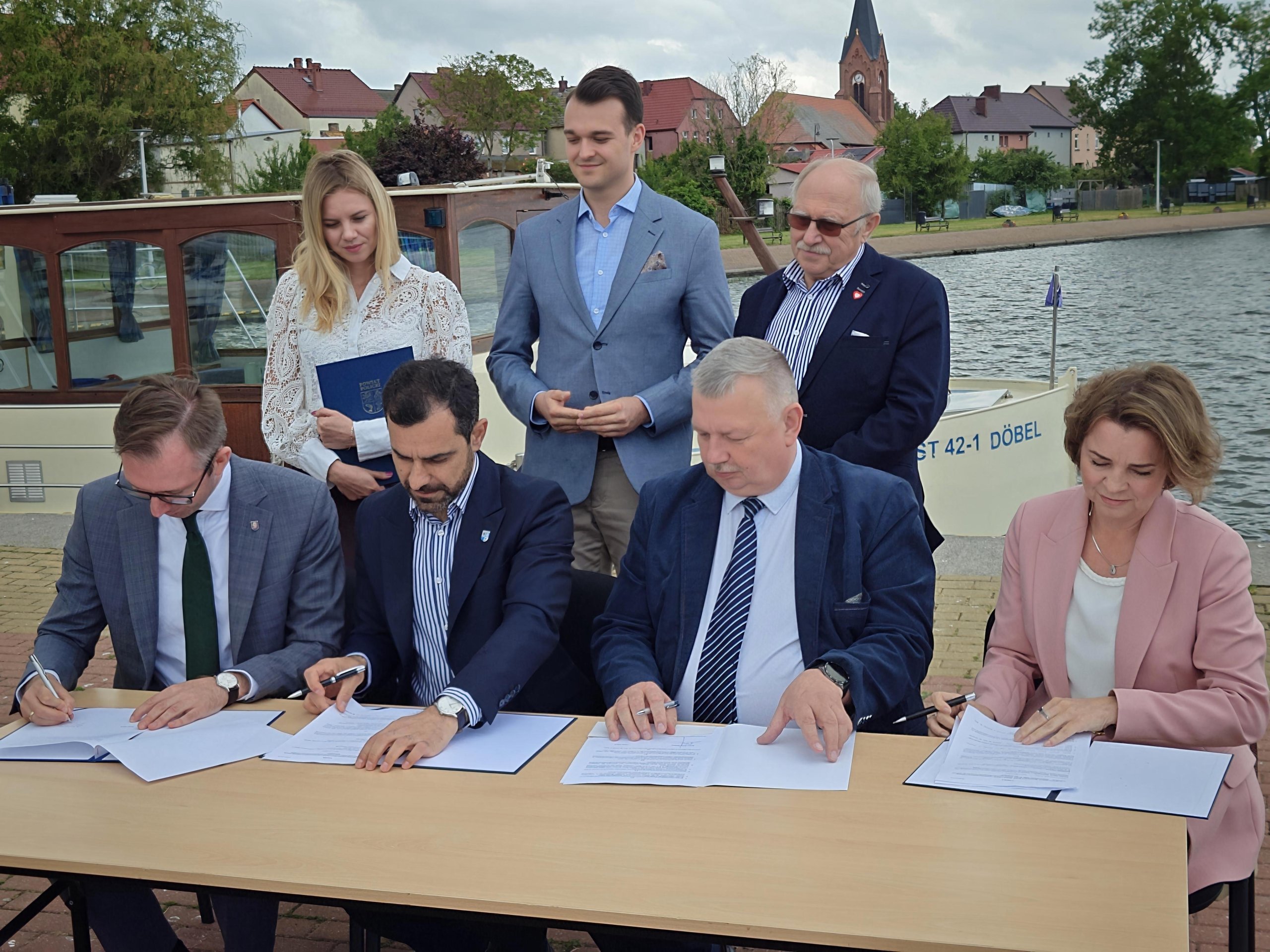 Podpisaliśmy umowy z partnerami na realizację Samorządowego Szlaku Wodnego!