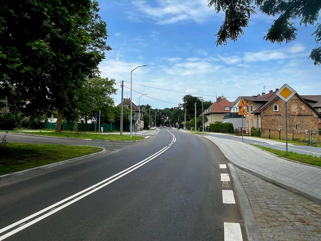 Rozpoczął się odbiór techniczny inwestycji na ul. Cisowej i Nadbrzeżnej w Mścięcinie