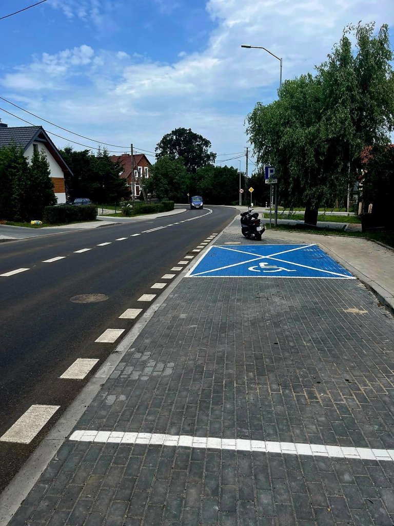 Rozpoczął się odbiór techniczny inwestycji na ul. Cisowej i Nadbrzeżnej w Mścięcinie