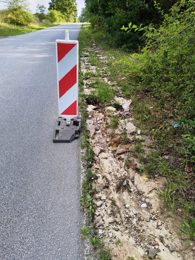 Naprawiliśmy pobocze w Smolęcinie