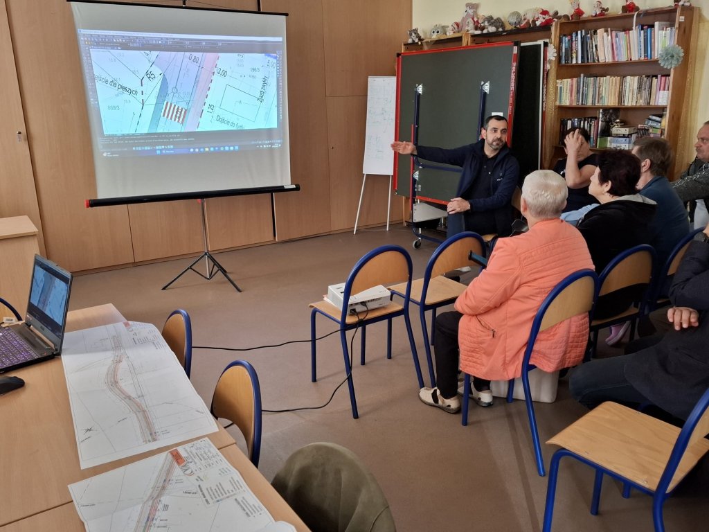 Konsultacje społeczne i wizytacja w Gminie Dobra