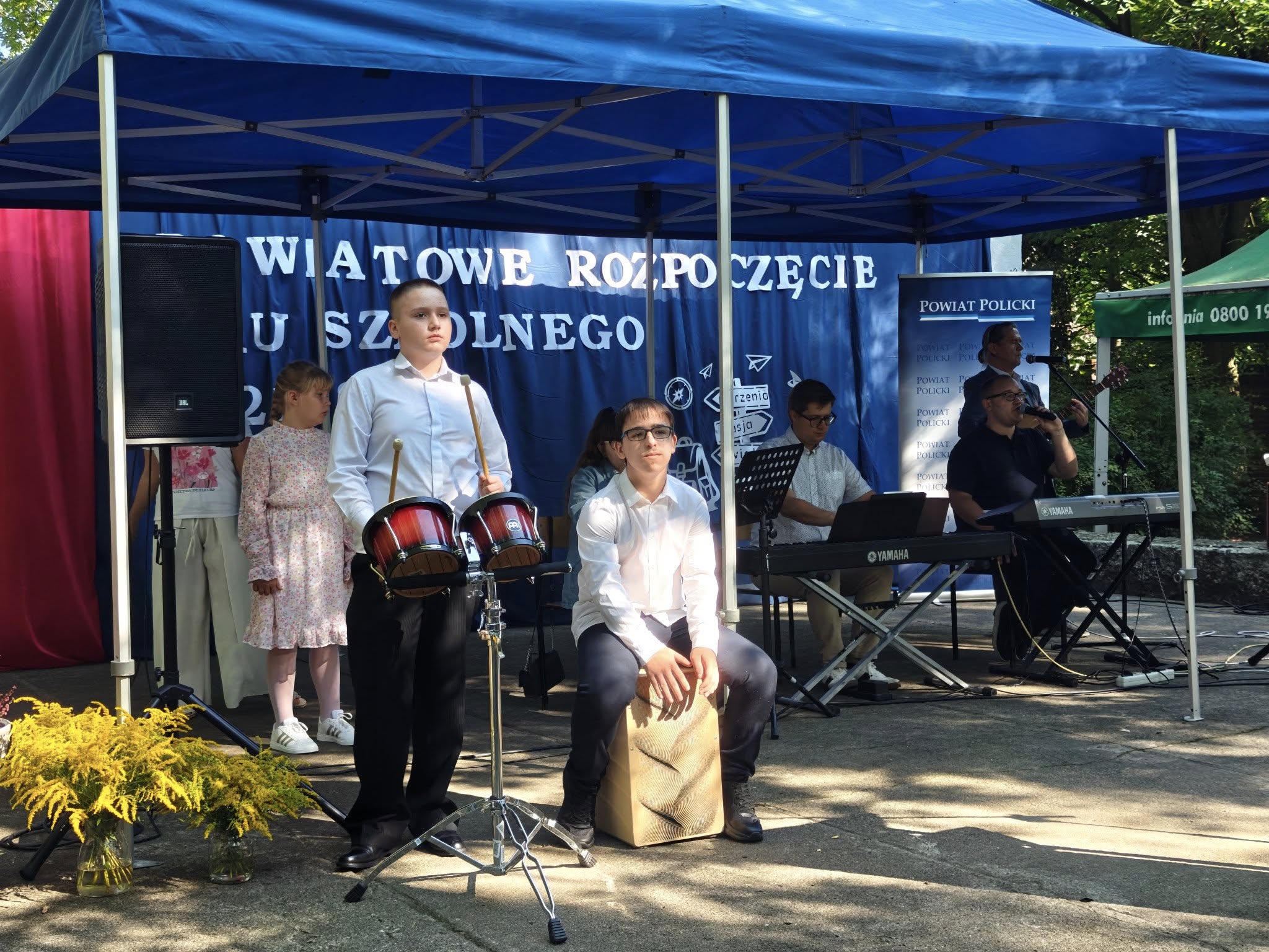 Nowy rok szkolny w nowej odsłonie - powiatowe rozpoczęcie roku szkolnego w SOSW Nr 1 w Policach