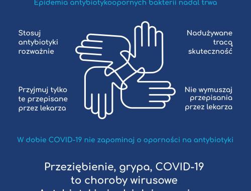 Europejski Tydzień Wiedzy o Antybiotykach oraz Światowy Dzień Wiedzy o Antybiotykach.