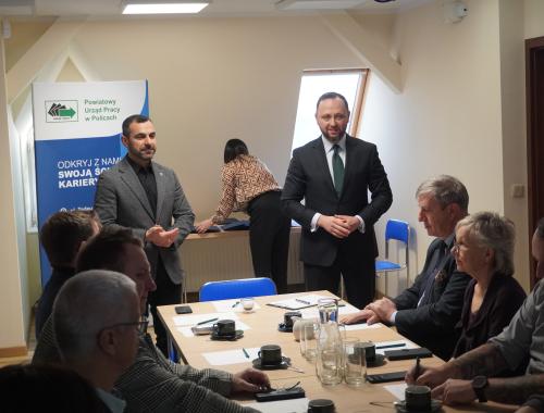 Pierwsze posiedzenie Powiatowej Rady Rynku Pracy w Policach