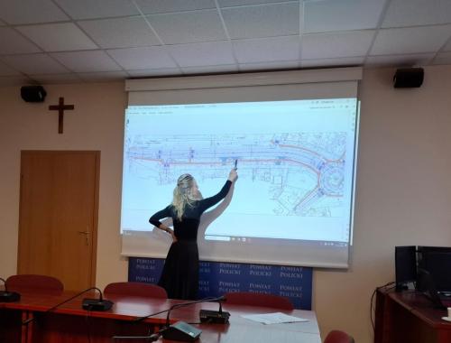 Rozbudowa ul. Piłsudskiego w Policach - spotkanie