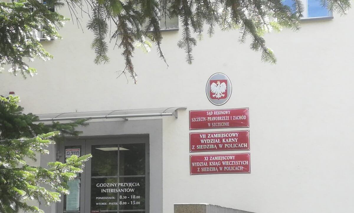 Budynek wydziałów w Policach Sądu Rejonowego Szczecin-Prawobrzeże i Zachód w Szczecinie