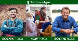 Mistrzowie Agro zdjęcie przedstawia uśmiechniętych ludzi związanych z rolnictwem