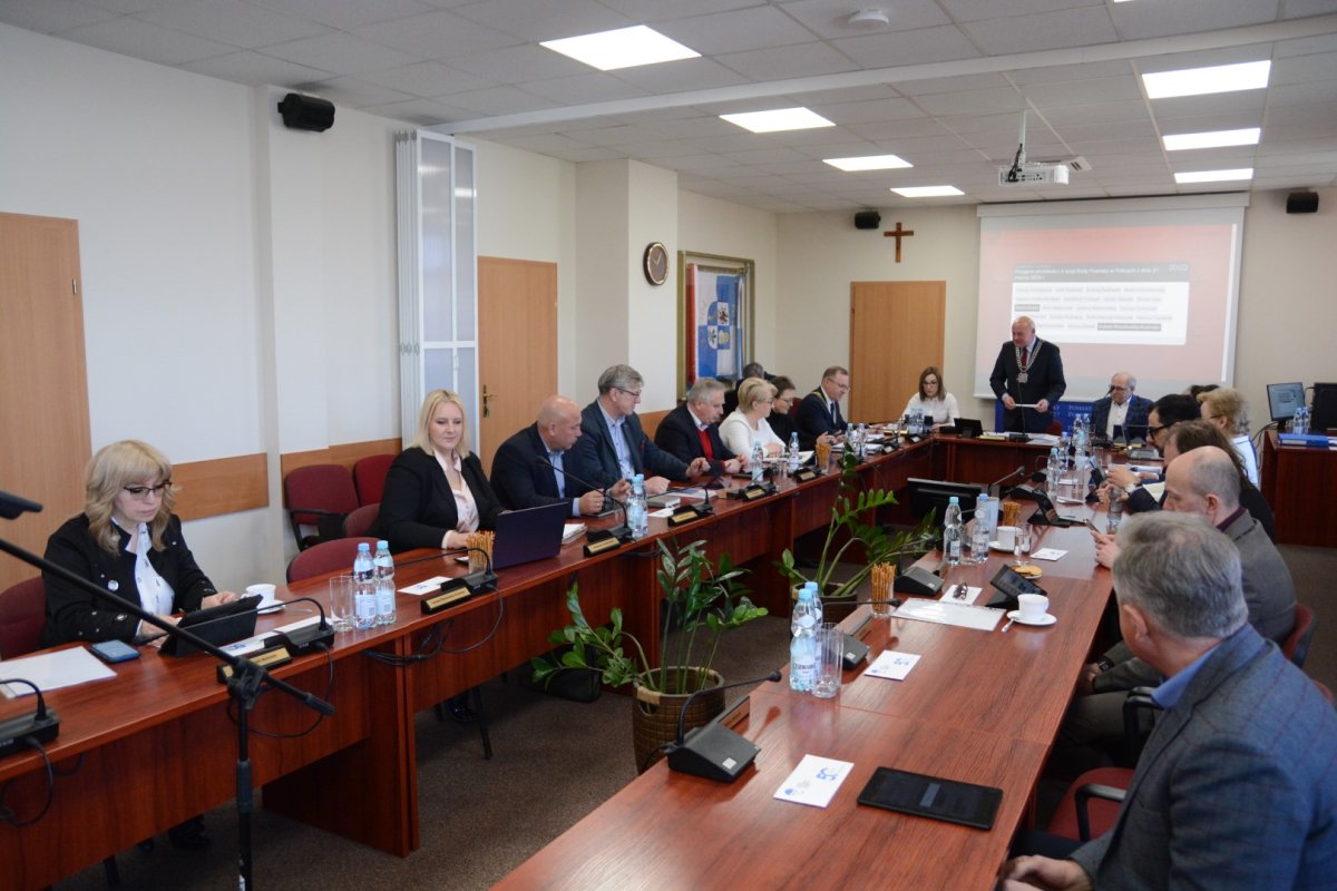 Obrady LIII sesji Rady Powiatu w Policach