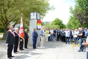 Odsłonięcie tablicy upamiętniającej Ryszarda Tokarczyka