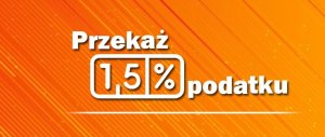 Grafika dotycząca przekazywania 1,5% podatku