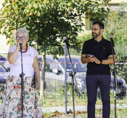 Oficjalne otwarcie festynu ze Starostą Polickim