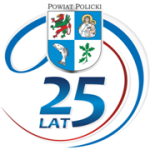 logo Powiat Policki 25 lat.