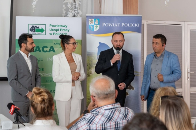 Przemowa Dyrektora Urzędu Pracy w Policach