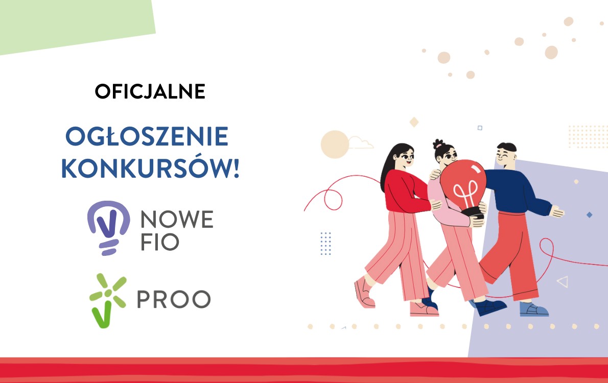 Oficjalne ogłoszenie konkursów plakat