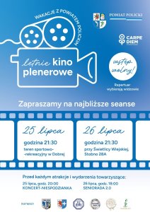 grafika Letnie Kino Plenerowe