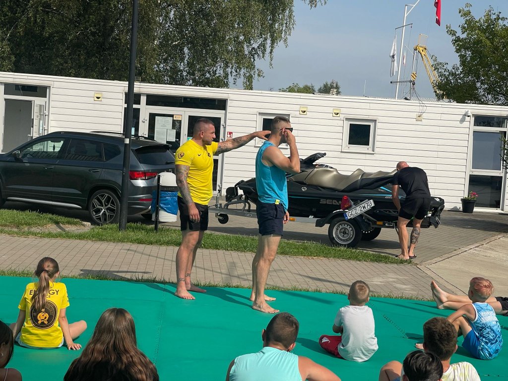 Ćwiczenia podczas wydarzenia