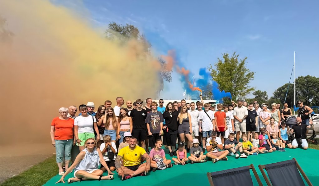 Zdjęcie grupowe podczas wydarzenia