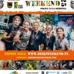 Festiwal Biegowy Dziki Weekend - plakat