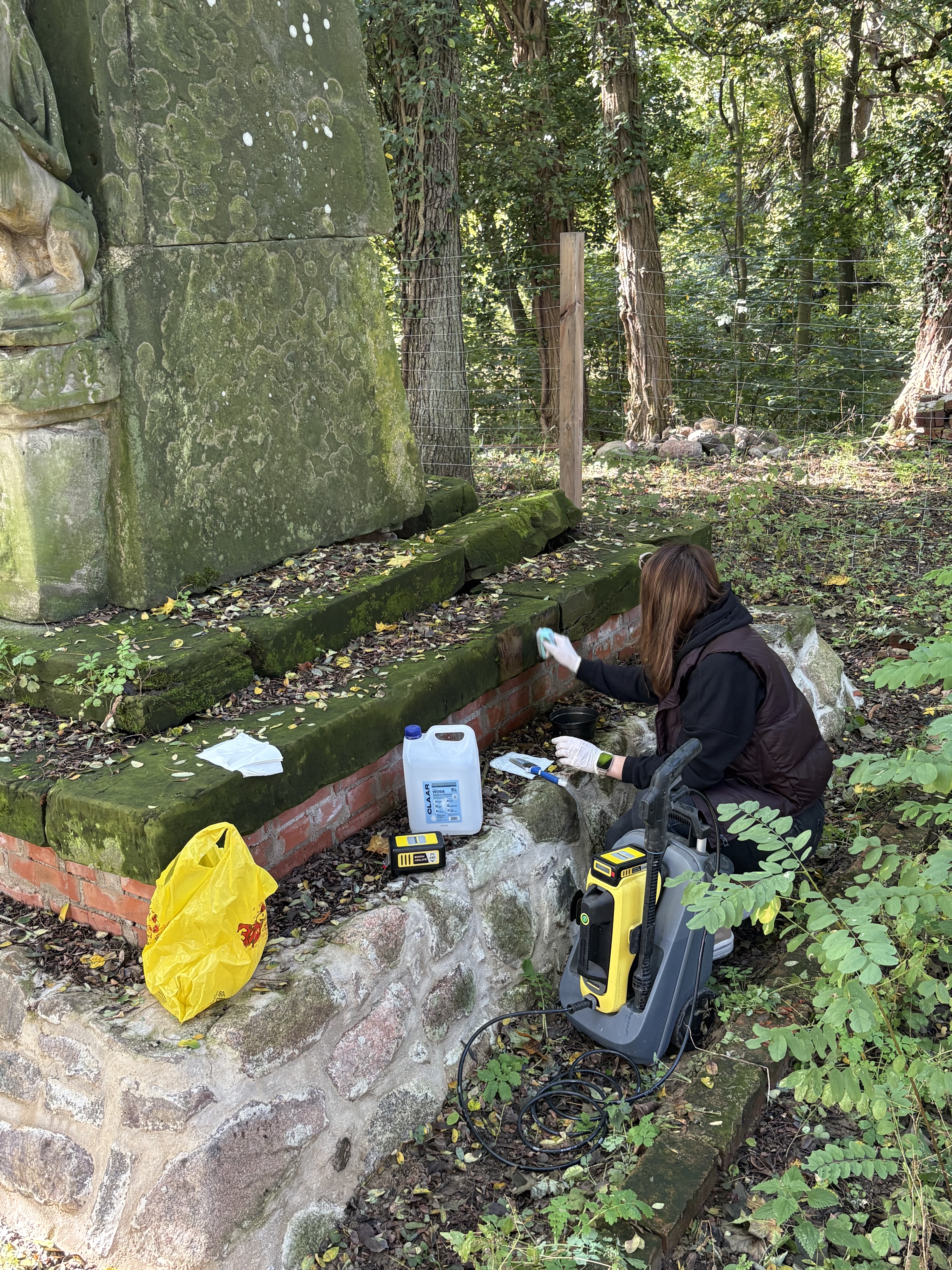 Ruszył drugi etap prac konserwatorskich przy pomniku Jürgena Berndta von Ramina
